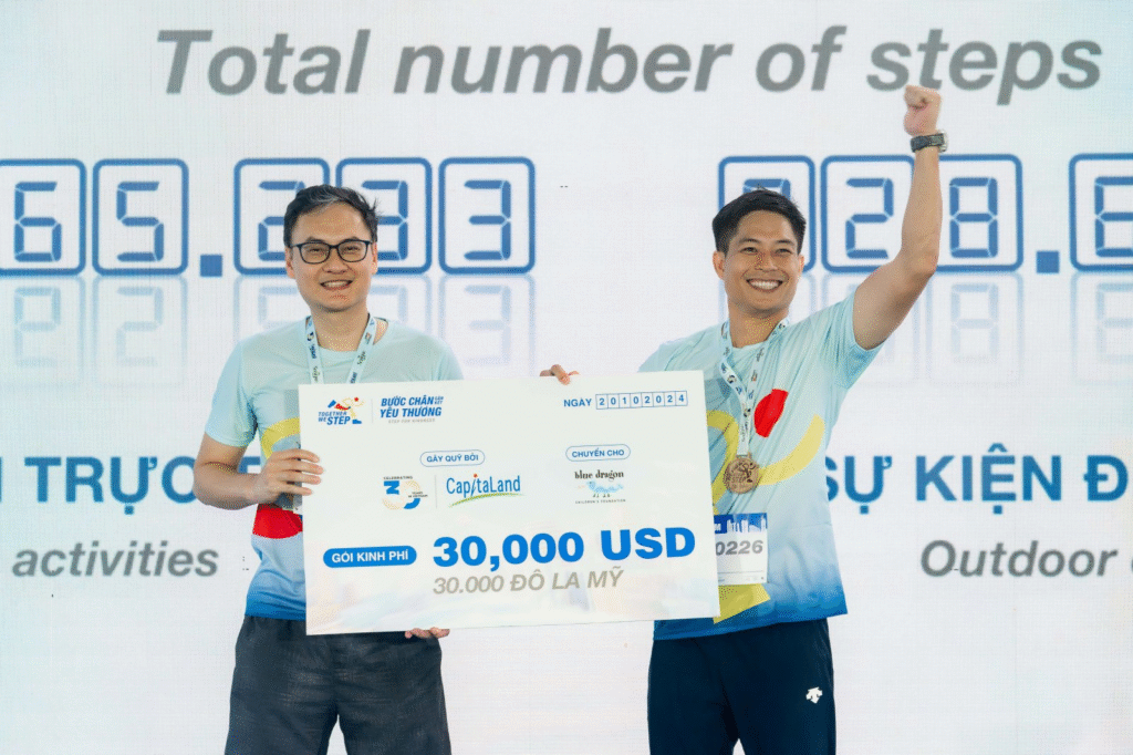 CapitaLand Development ủng hộ 30.000 USD cho trẻ em khó khăn qua chiến dịch “Bước chân gắn kết yêu thương” mùa hai tại Hà Nội 9 image 17