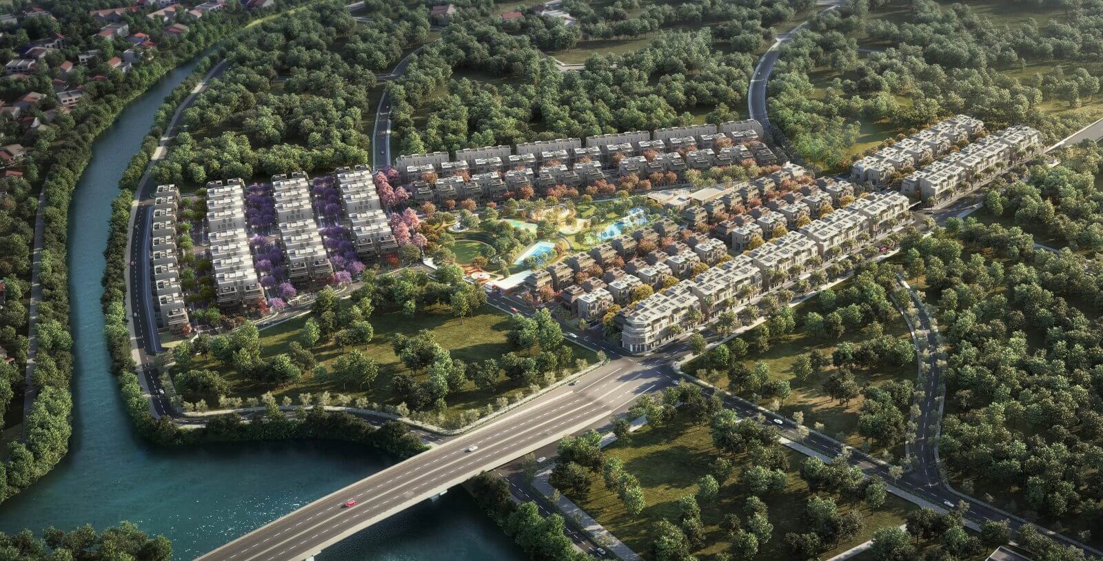 Phối cảnh giai đoạn 1 của dự án The Fulton Capitaland