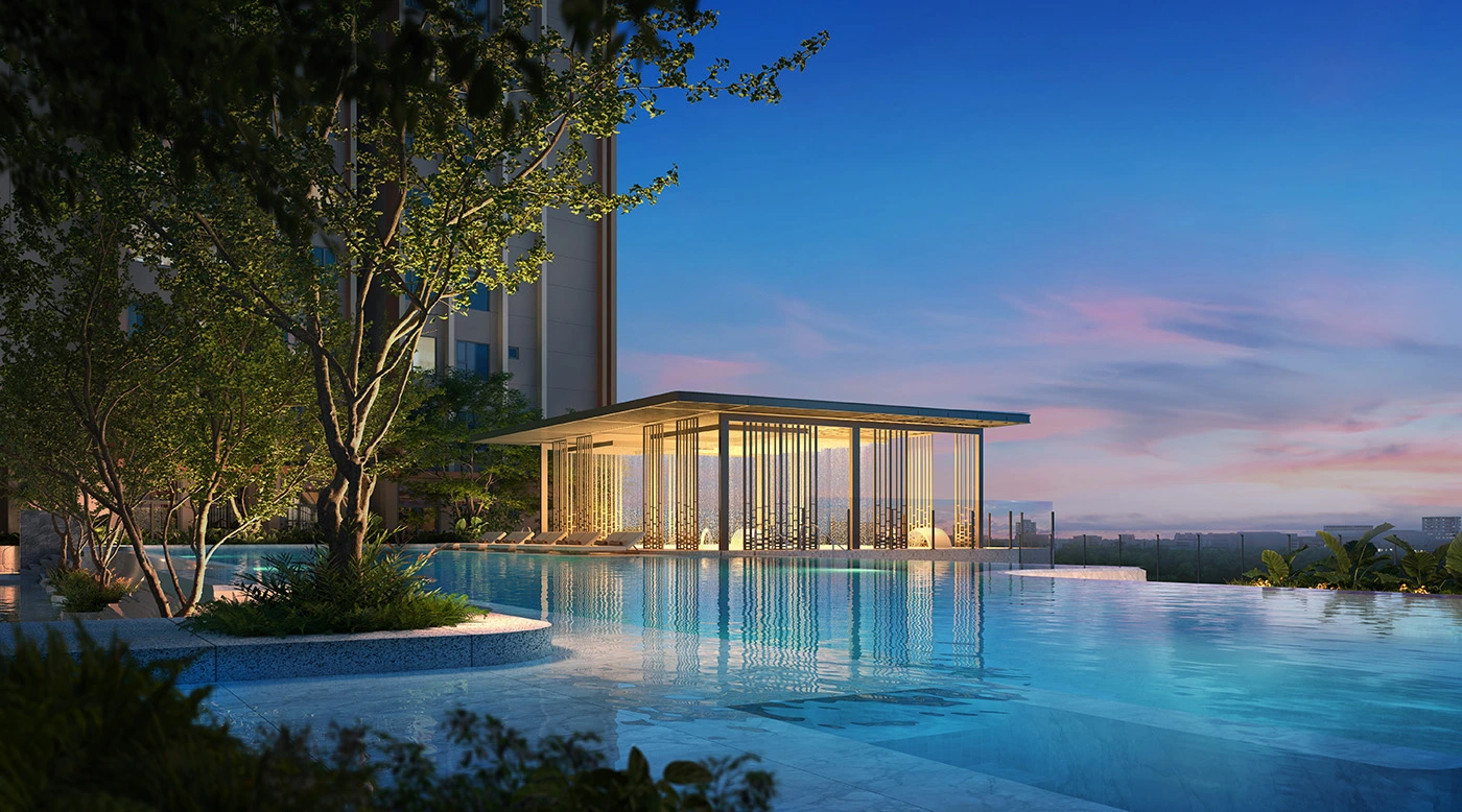 Orchard Grand – Biểu tượng sống tinh hoa giữa trung tâm đô thị mới Bình Dương 2 bể bơi