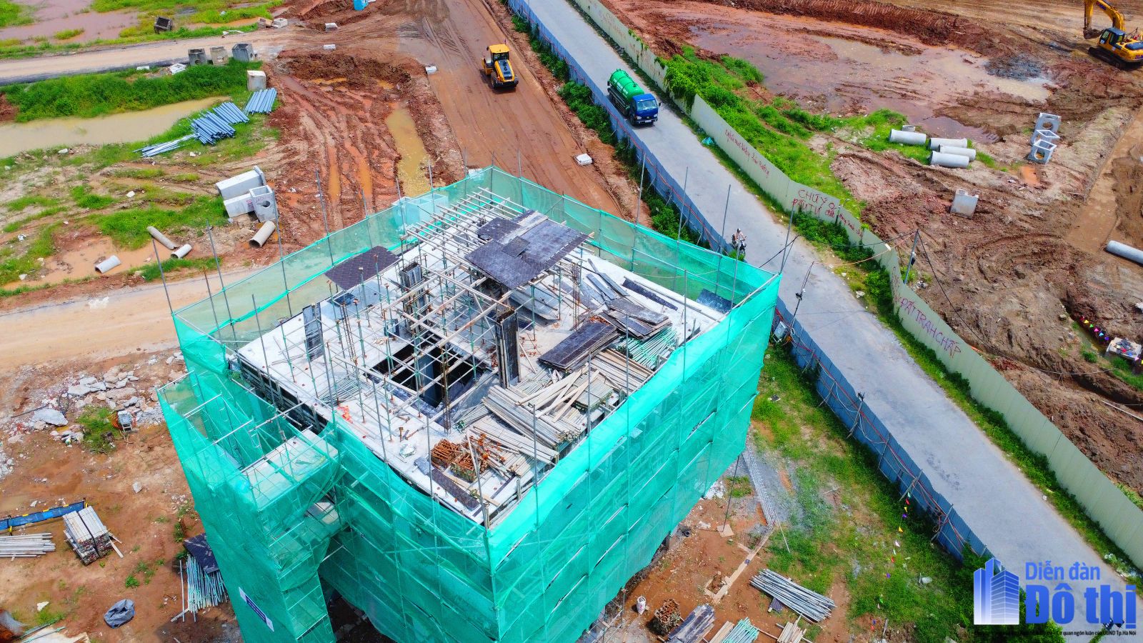 Tiến độ thi công dự án The Fullton của CapitaLand ở Hưng Yên 5 biệt thự the fullton