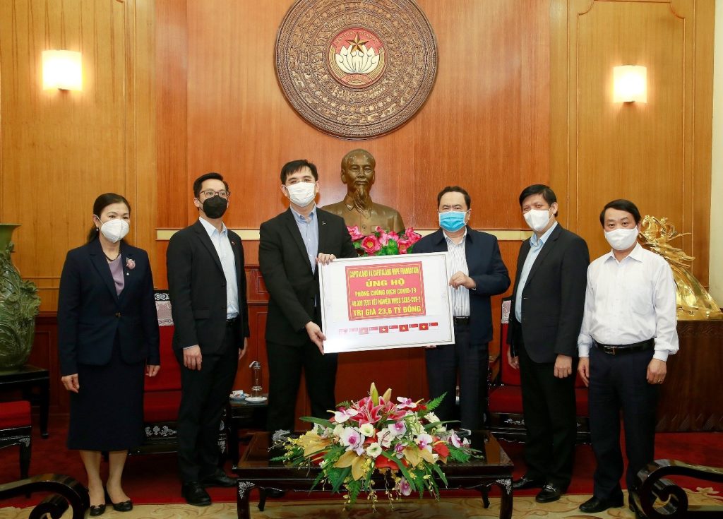capitaland ung ho viet nam