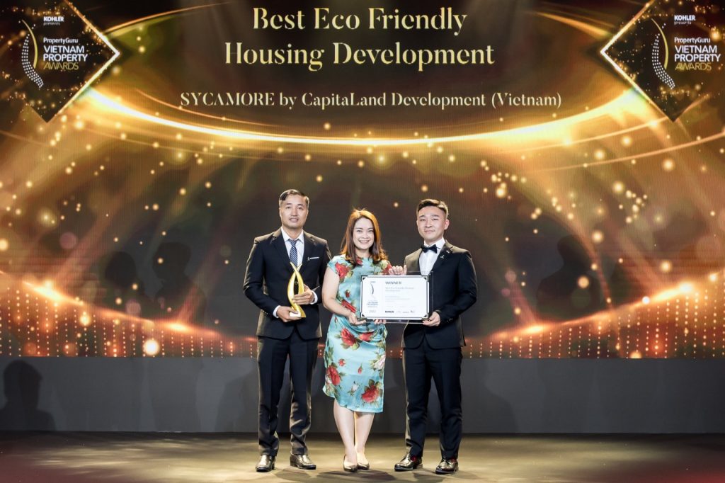 CapitaLand Development được vinh danh nhiều hạng mục lớn tại giải thưởng bất động sản PropertyGuru Việt Nam 1 giai thuong