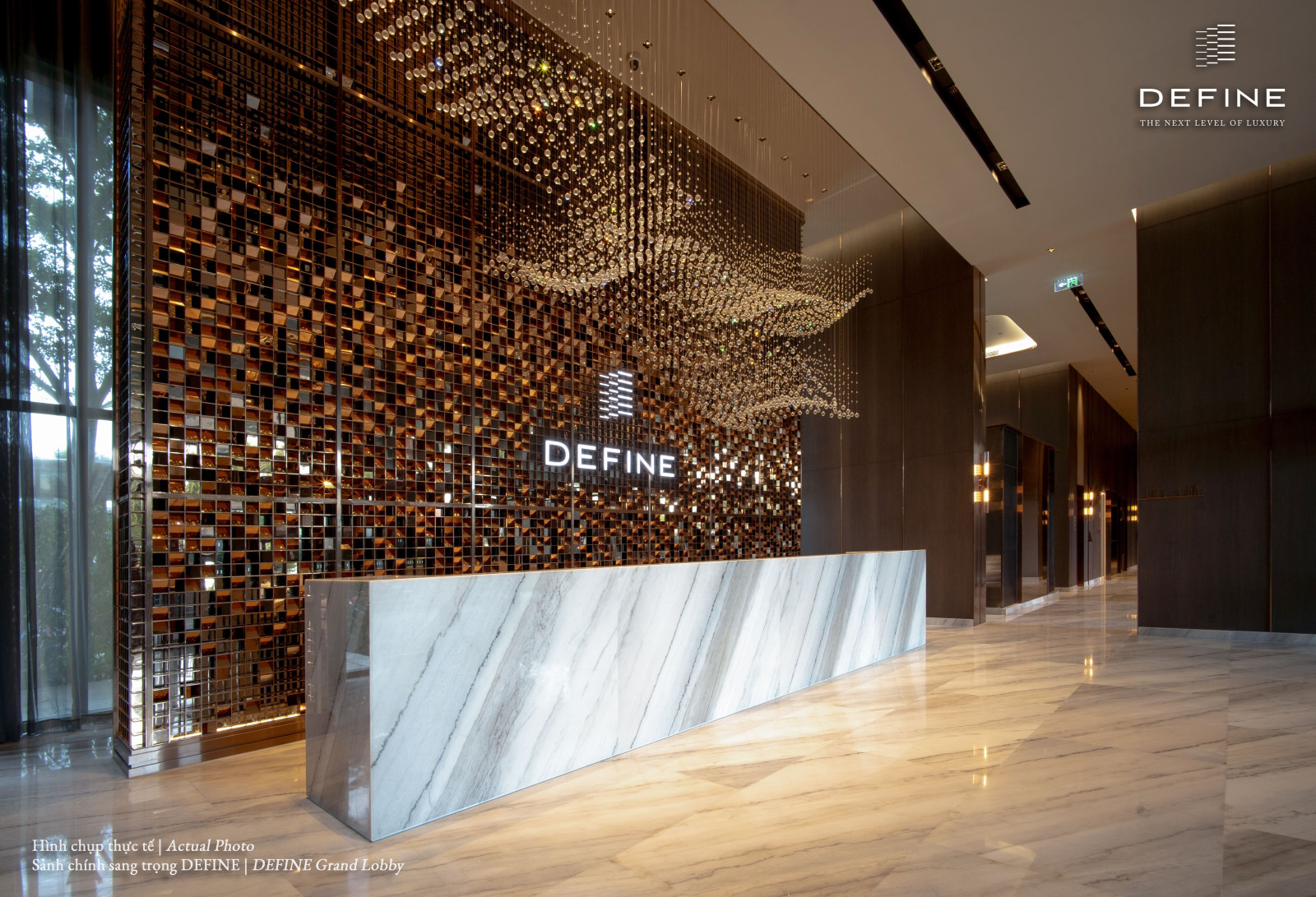 DEFINE – Biểu tượng căn hộ hạng sang của CapitaLand Development tại thành phố Thủ Đức 2 sảnh tòa căn hô