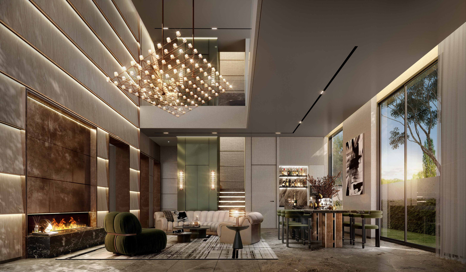 nội thất twin villa