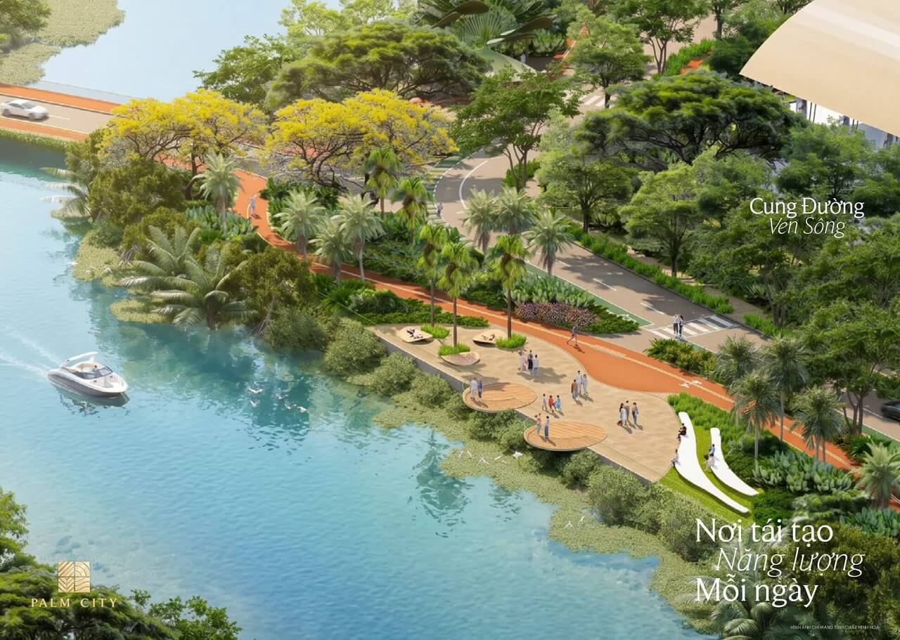 Palm River góp phần định hình chuẩn sống hiện đại tại trung tâm khu Đông TP.HCM 2 Tiện ích xanh và chuẩn sống cao cấp tại Palm River